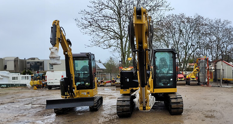 Pelleteuses de 5T jaunes